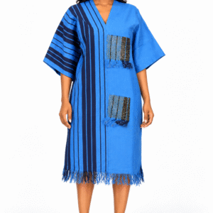 stoned short aso oke gown