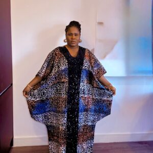 adire brocade boubou